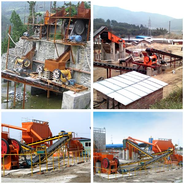 Double Toggle Jaw Crusher Work Site