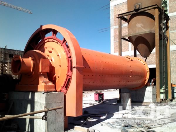 Ceramic Ball Mill Work Site