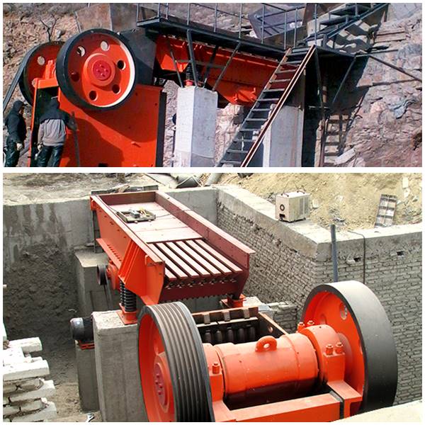 PE Jaw Crusher Work Site