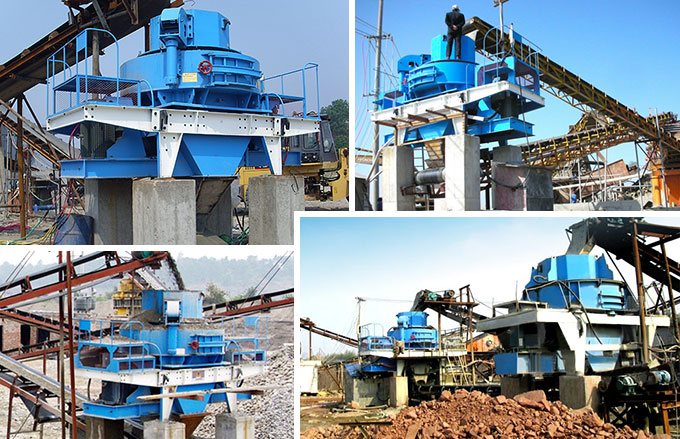 Sand Making Machine Production Site