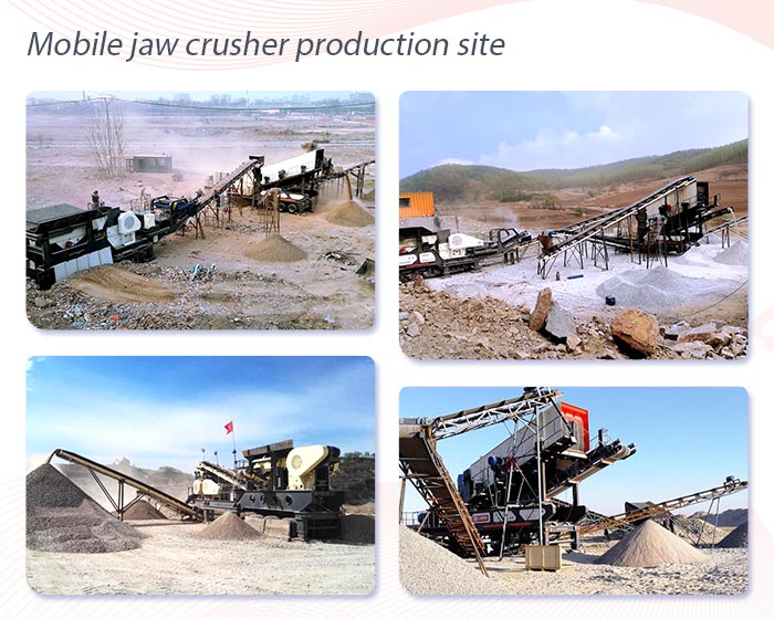 Global Hongxing mobile jaw crusher production sites